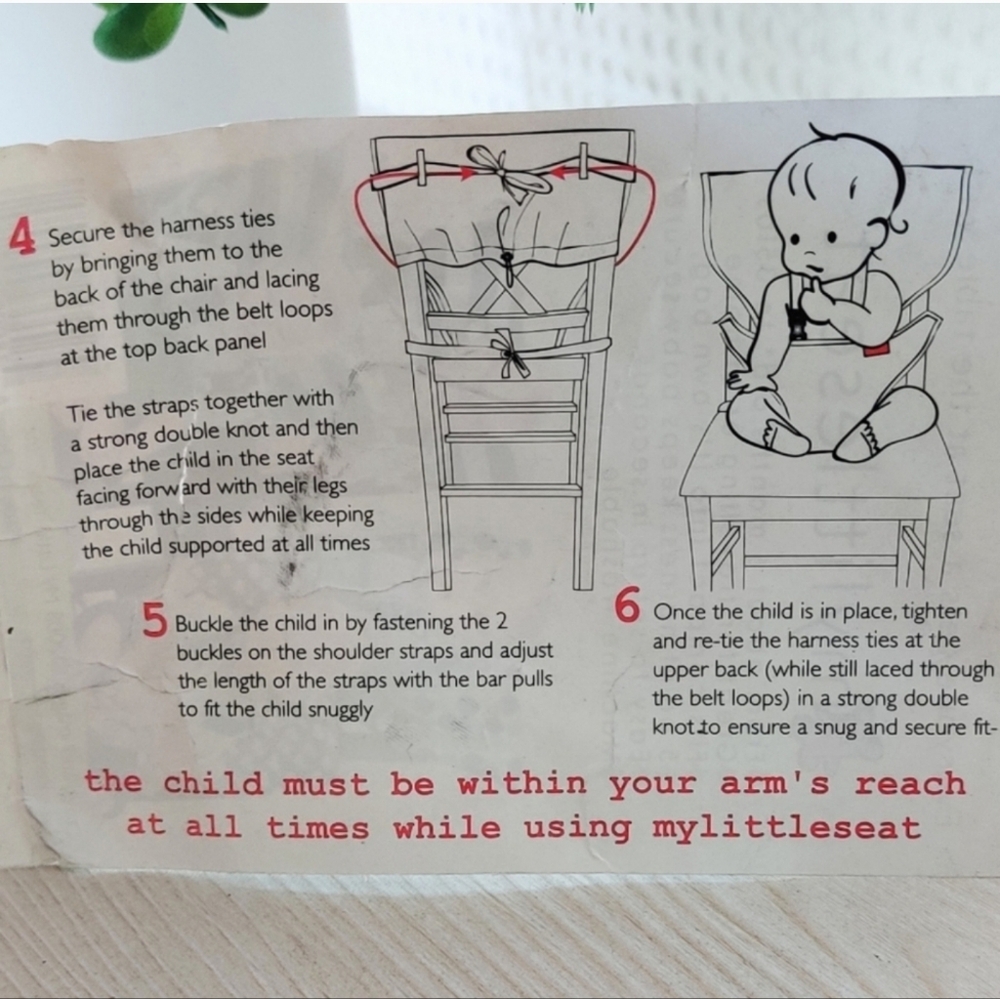 My Little Seat the Travel High Chair-Coco Snow - Picture 4 of 9